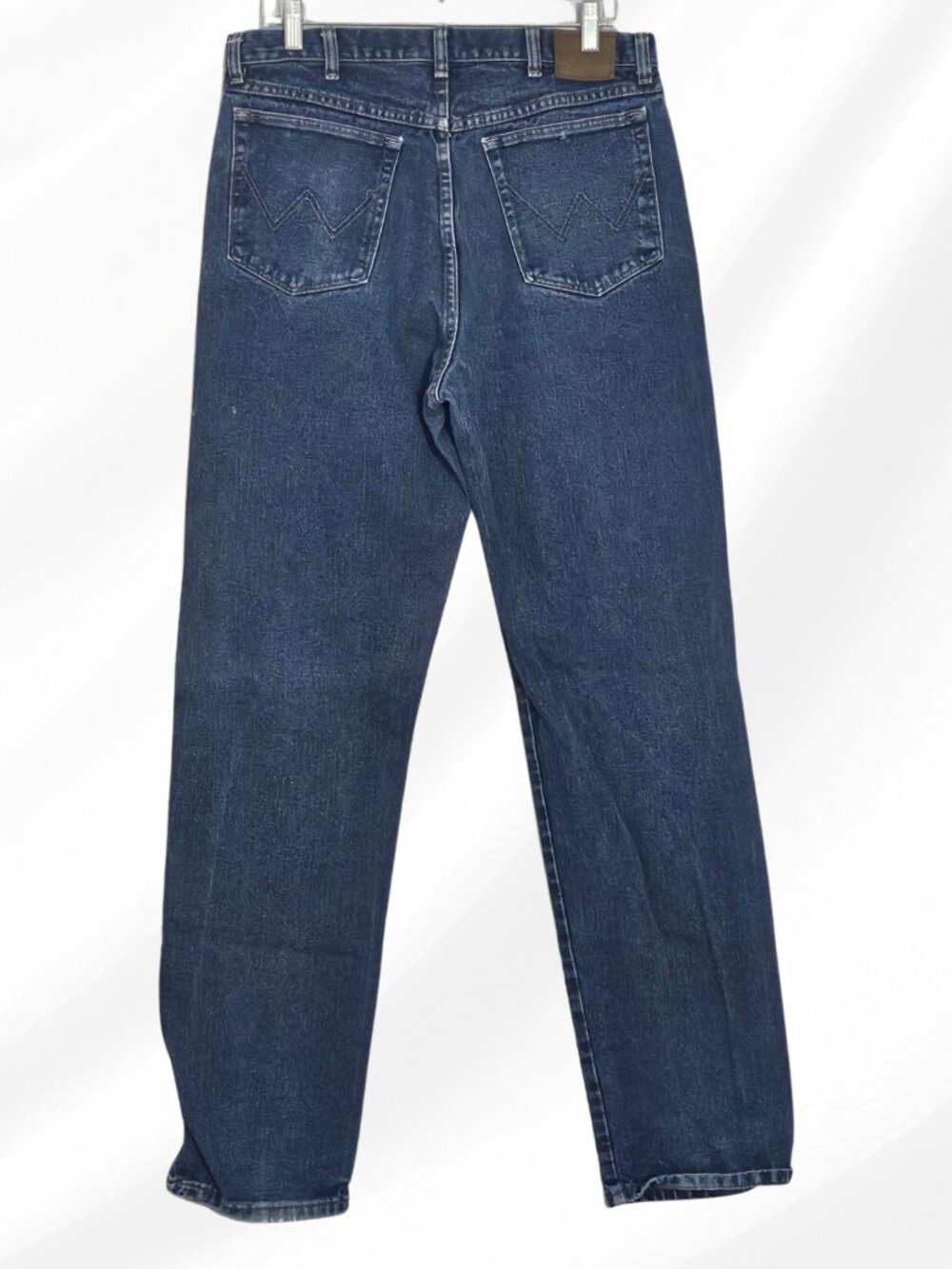 Wrangler Mens Blue Jeans Size 34- Flawed - Picture 2 of 7